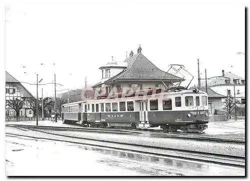 Cartes postales moderne En gare de Worblaufen 12.4.1962