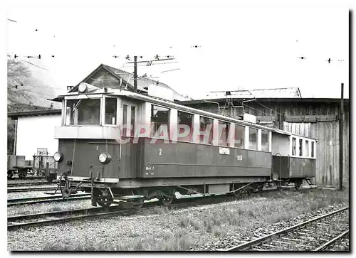 Ansichtskarte AK Tram ABe 2 4 7 B2 26 Depot Stanstad