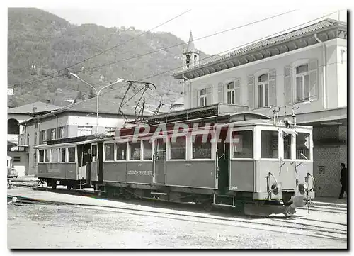 Ansichtskarte AK Tram LT ABDe 4 4 1 B2 12 in Tesserete