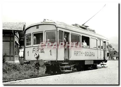 Cartes postales ARB Talbahn Motorwagen CFe 2 2 1 im alten Zustand