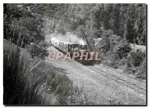 Cartes postales Train de bois tracte par la machine 404 entre Montell et le Plat