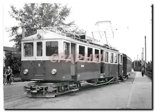 Ansichtskarte AK Tram SNB CFe 4 4 5