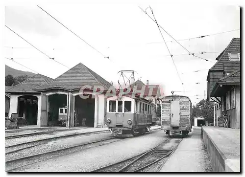 Ansichtskarte AK Tram SNB J 39 OJN BDe 4 4 9