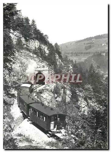 Ansichtskarte AK Train pour Sainte Croix au tunnel de l'Onglettaz