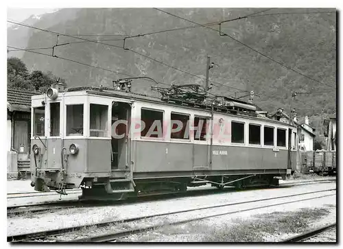 Moderne Karte Tram ABFe 4 4 1 a Bignasco