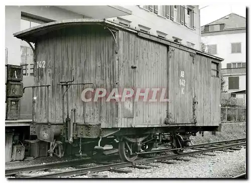 Cartes postales moderne Tram K 142 avec chassis en bois a Waldstatt