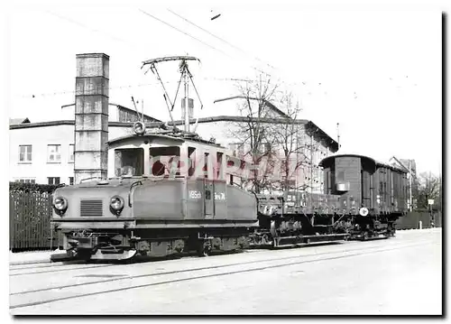 Cartes postales moderne Tram VBSch Ge 4 4 74 mit Rollschemetzug im Ebnat