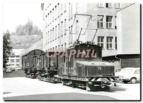 Cartes postales moderne GF Rollschemelzug im Muhlental mit Ge 4 4 75