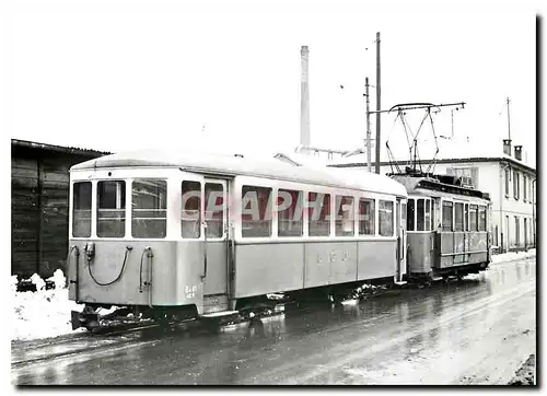 Cartes postales moderne LCD Winterlicher Personenzug B 41 BDe 2 3 1 La Santa Lugano 19 2 1969