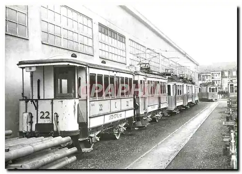 Cartes postales moderne Tram UOe Zug zusammen mit StStZ Abbruchkandidaten