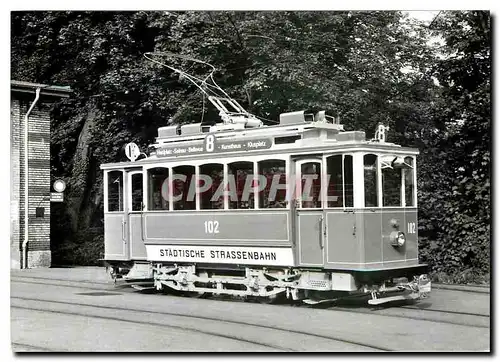 Cartes postales moderne Tram StStZ Ce 2 2 102 wieder in Zurich