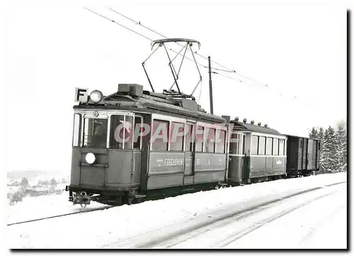 Cartes postales moderne Der TMZ Forchbahnzug BDe 2 2 4 B2 111