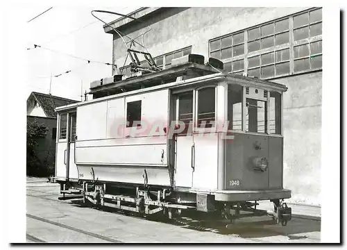 Moderne Karte Tram VBZ Xe 2 2 1948 vor der Verwand lung zum Ce 2 2 93