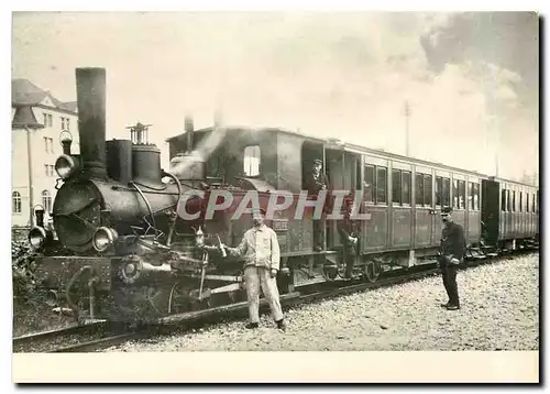 Cartes postales moderne FW Zug um 1910 mit Lok G 3 3 Nr 3 Murg