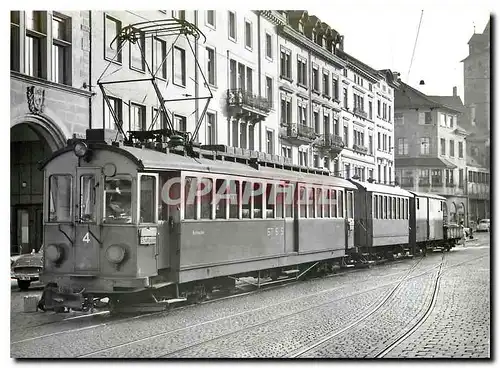 Moderne Karte Tram BDe 4 4 4 B2 11 K 29 L 31 Bahnhof Schaffhausen