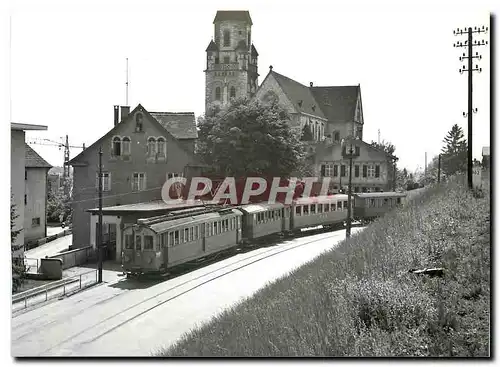 Moderne Karte Tram BDe 4 4 2 B2 11 B 61 B2 Neuhausen