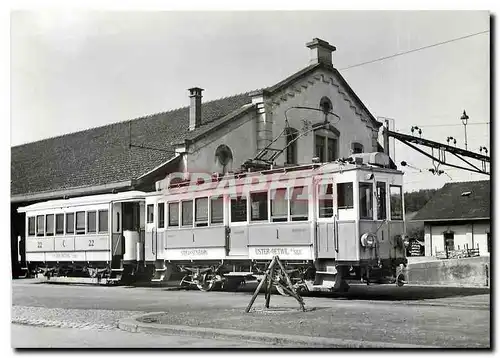 Moderne Karte Tram UOe CFe 2 21 C 22 Uster Bahnhof