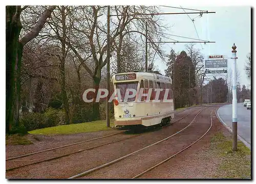 Moderne Karte Motrice 9066 de la STIB 1960