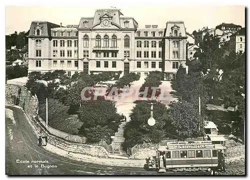 Moderne Karte Tram Motrice Ce 2 2 47 au Bugnon