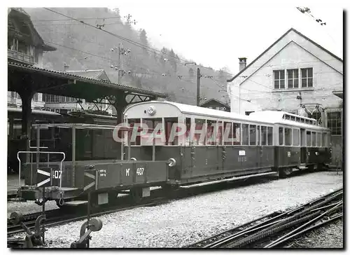 Cartes postales moderne En gare de Lauterbrunnen