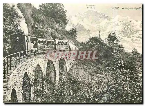 Cartes postales moderne Pres de la Wengernalp machine de la serie 31 32