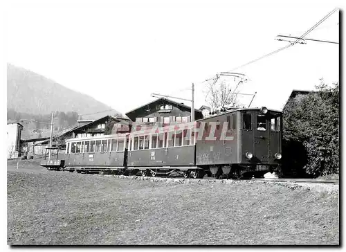 Cartes postales moderne Entre Grindelwald Station et Grindelwald Grund He 2 2 51 AB 33 B 88 0 2 608