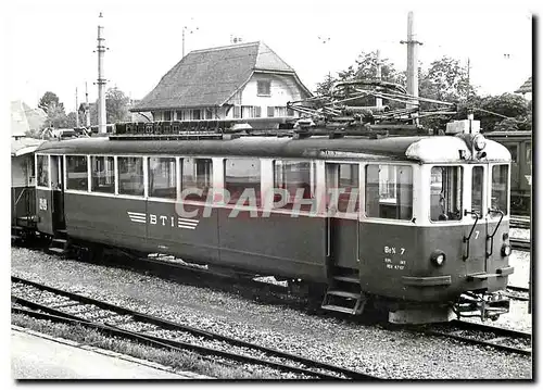 Moderne Karte Tram Be 4 4 a Tauffelen