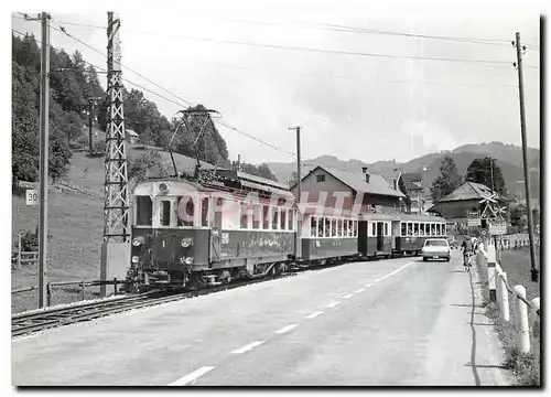 Cartes postales moderne Train pour St Gall en dessous de Buhler