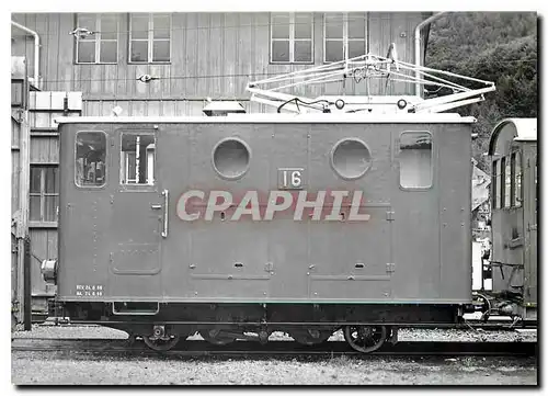 Cartes postales moderne Locomotive He 2 2 16 a Wilderswil