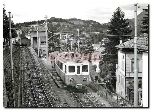 Cartes postales moderne Lugano depart pour Ponte Tresa ABe 4 4 4