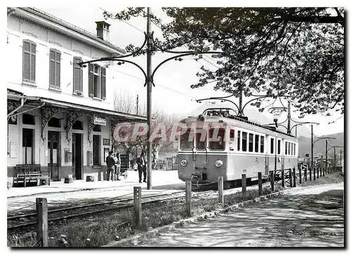 Moderne Karte Automotrice ABe 4 6 11 a Magliaso