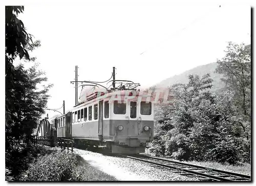 Cartes postales moderne Train pour Lugano a Caslano