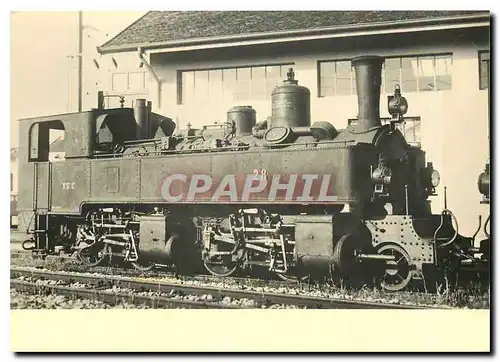 Cartes postales moderne Tram G 2 3 2 2 ex Rh B SLM 1902 1945 Yverdon