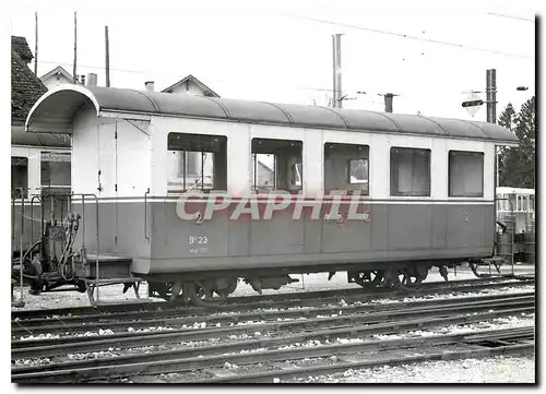 Cartes postales moderne Voiture B 23 modernisee Depot d'Yverdon