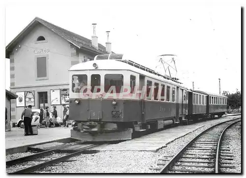 Cartes postales moderne Apples train pour Biere