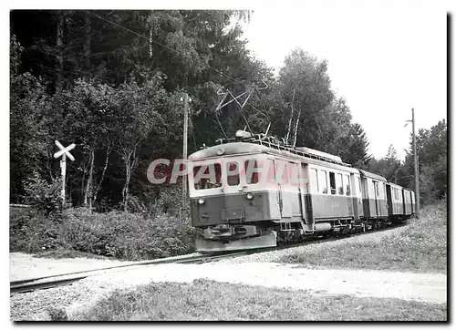 Cartes postales moderne Train du samedi entre Biere et Ballens