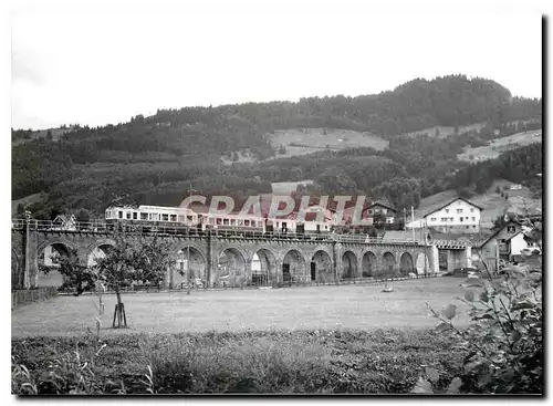 Cartes postales moderne Sur le viaduc d'Appenzeil