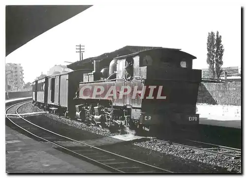 Cartes postales moderne Train pour Senhora da Hora a Avenida da Franca