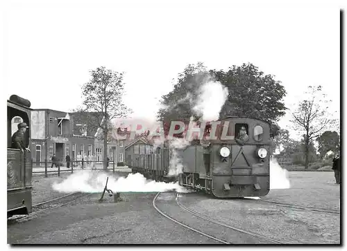 Cartes postales moderne Arrivee d'un train marchandises au port da Doesburg