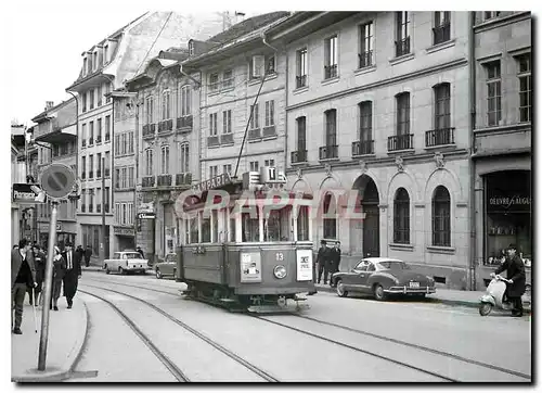 Cartes postales moderne La Be 2 2 13 descendant la rue de Lausanne