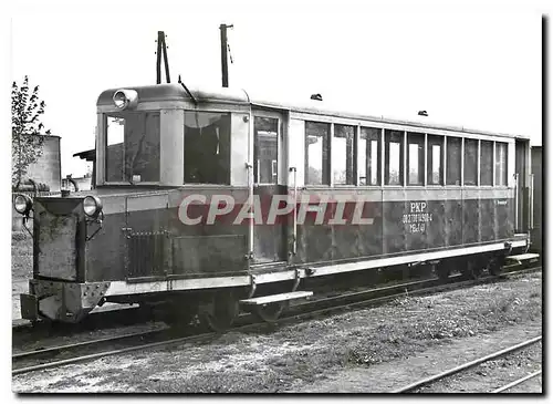 Moderne Karte Automotrice en gare de Zagorow