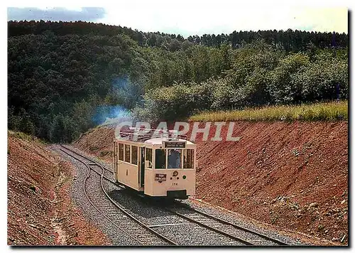 Cartes postales moderne Ligne SNCV des Grottes de Haun Autorail AR 159