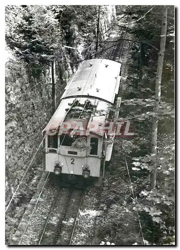 Cartes postales moderne Train descendant peu avant l'entree du tunnel