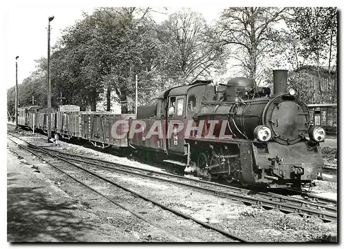 Cartes postales moderne Train mixte en gare de Lisewo