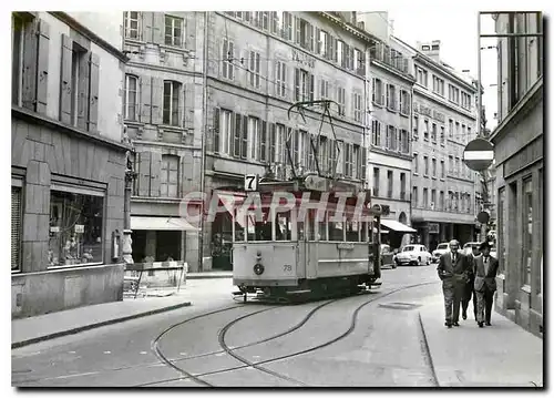 Cartes postales moderne Tram Ce 2 2 79 dans la boucle du tour de ville a la Croix du Marche