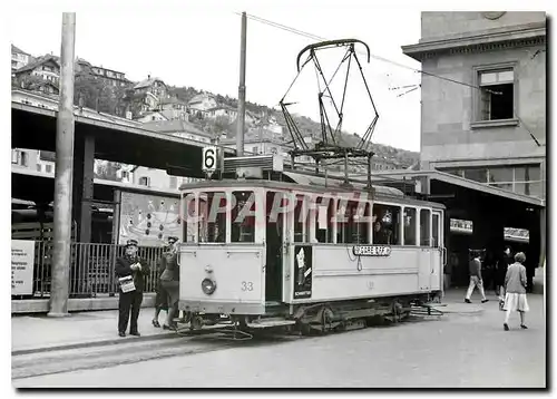 Cartes postales moderne Tram Ce 2 2 33 a la Gare