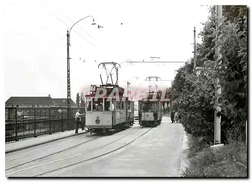 Moderne Karte Ligne de la Coudre croisement au Rocher