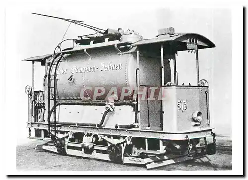 Cartes postales moderne Uberdachter Sprengwagen Xe 2 2 513 der Basler Strassenbahn