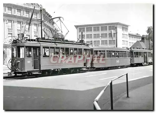 Moderne Karte Bemerkenswerter Tramzug am Aeschenplatz BVB Prototyp Ce 2 3 303
