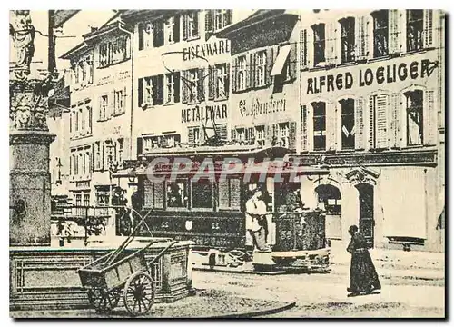 Cartes postales moderne Tram BStB Ce 2 2 55 am Fischmarkt